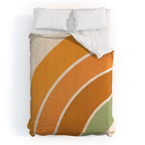 Gale Switzer Retro curve Comforter