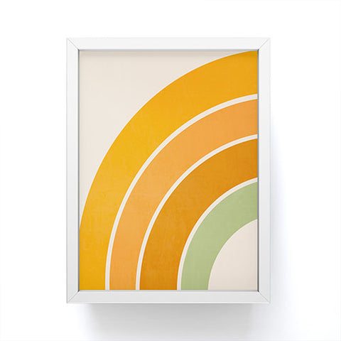 Gale Switzer Retro curve Framed Mini Art Print