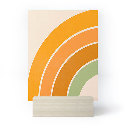 Gale Switzer Retro curve Mini Art Print