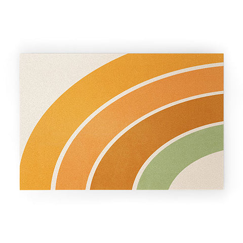 Gale Switzer Retro curve Welcome Mat