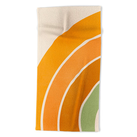 Gale Switzer Retro curve Beach Towel