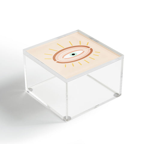 Gale Switzer Retro Evil Eye Acrylic Box