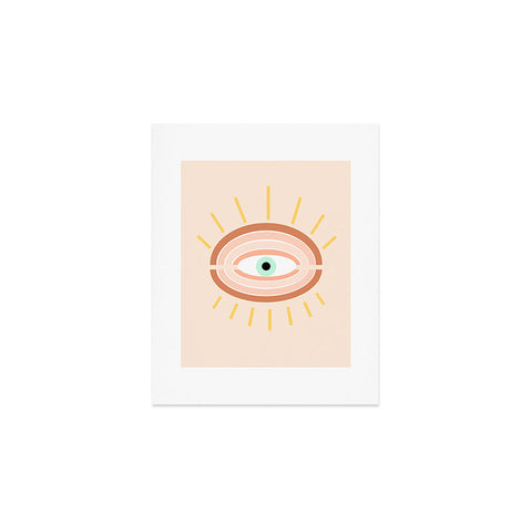 Gale Switzer Retro Evil Eye Art Print