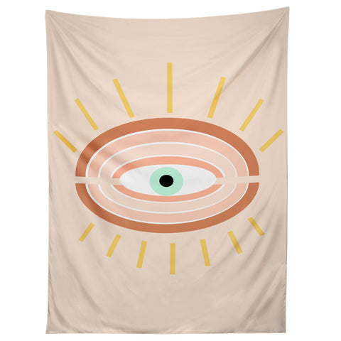 Gale Switzer Retro Evil Eye Tapestry