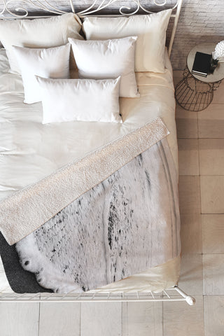 Gale Switzer Rushing in Fleece Throw Blanket