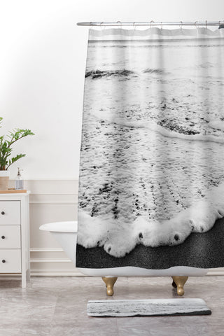 Gale Switzer Rushing in Shower Curtain And Mat