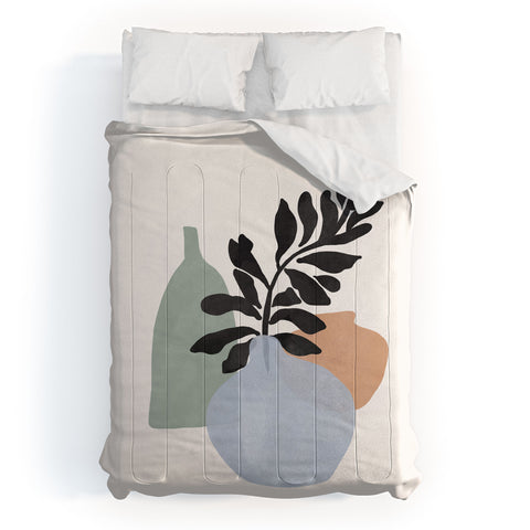 Gale Switzer Sea glass vases Comforter