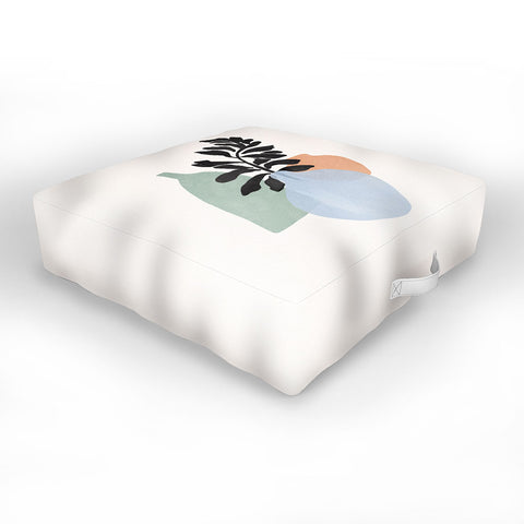 Gale Switzer Sea glass vases Outdoor Floor Cushion