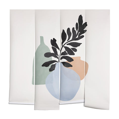 Gale Switzer Sea glass vases Wall Mural