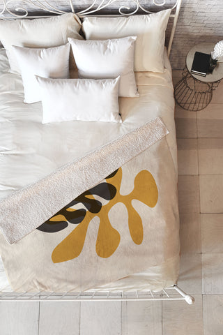 Gale Switzer Sea tangle Fleece Throw Blanket