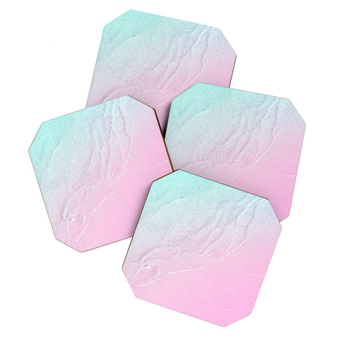 Gale Switzer Seashore violet mist Coaster Set