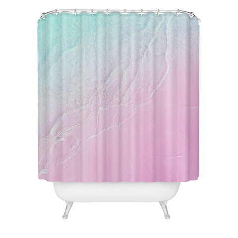 Gale Switzer Seashore violet mist Shower Curtain