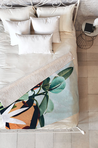 Gale Switzer Simpatico Fleece Throw Blanket