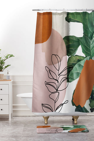 Gale Switzer Simpatico V2 Shower Curtain And Mat