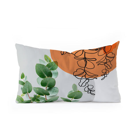 Gale Switzer Simpatico V4 Oblong Throw Pillow