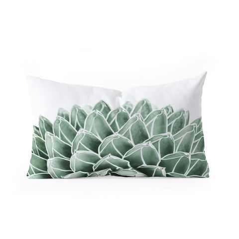 Gale Switzer Succulent splendour Oblong Throw Pillow