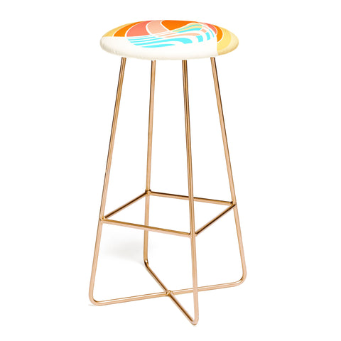 Gale Switzer Sun Surf Bar Stool
