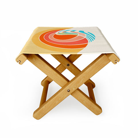 Gale Switzer Sun Surf Folding Stool