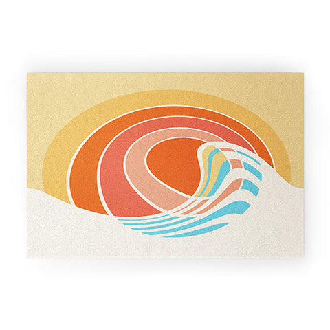 Gale Switzer Sun Surf Welcome Mat