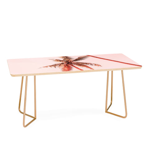 Gale Switzer Sunset Palm Trees Coffee Table