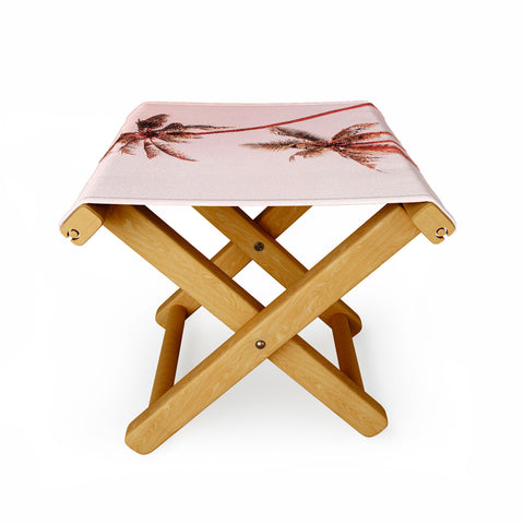 Gale Switzer Sunset Palm Trees Folding Stool