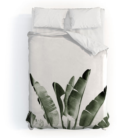 Gale Switzer Traveler Palm Duvet Cover
