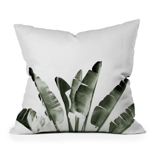 Gale Switzer Traveler Palm Outdoor Throw Pillow