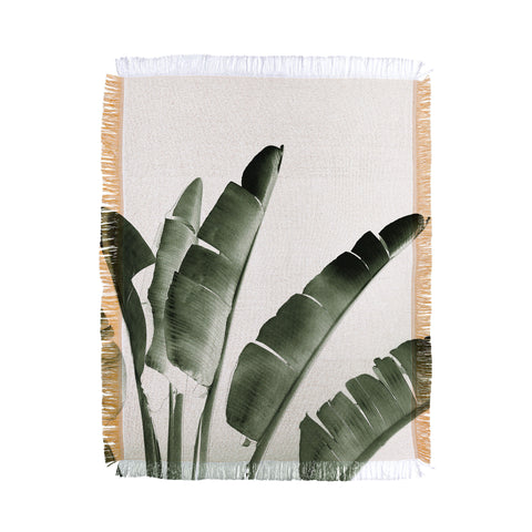 Gale Switzer Traveler Palm Throw Blanket