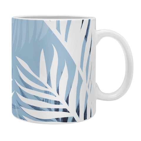 Gale Switzer Tropical Bliss chambray blue Coffee Mug