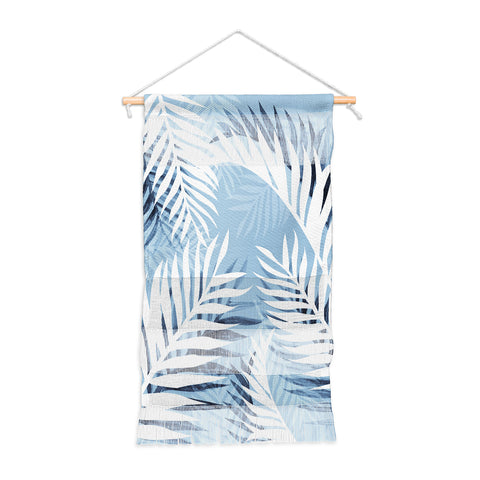 Gale Switzer Tropical Bliss chambray blue Wall Hanging Portrait