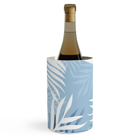 Gale Switzer Tropical Bliss chambray blue Wine Chiller
