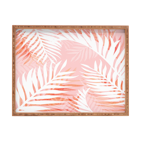 Gale Switzer Tropical Bliss pink Rectangular Tray