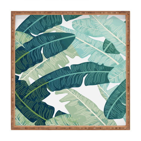 Gale Switzer Tropical oasis Square Tray