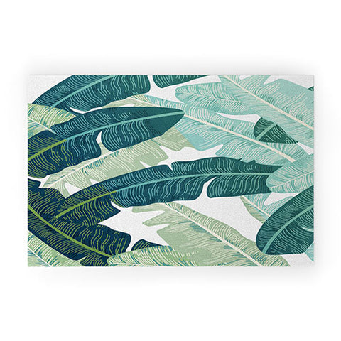 Gale Switzer Tropical oasis Welcome Mat
