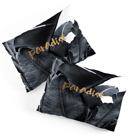 Gale Switzer Tropical Paradise copper Pillow Shams