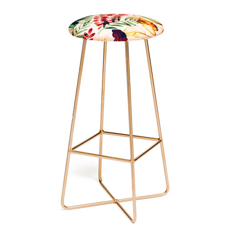 Gale Switzer Tropical Rainforests Bar Stool