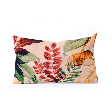 Gale Switzer Tropical Rainforests Oblong Throw Pillow