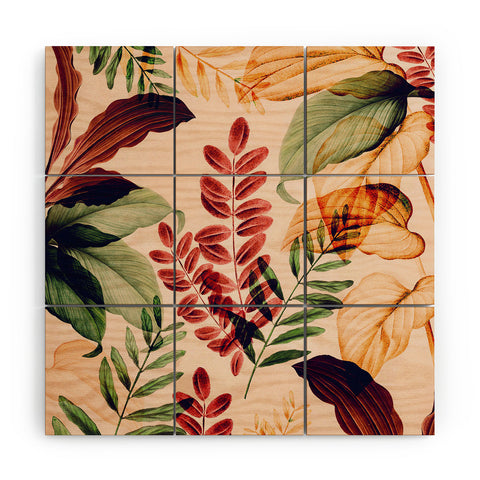 Gale Switzer Tropical Rainforests Wood Wall Mural