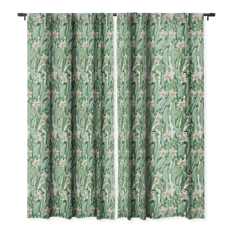 Gale Switzer Tropical state Blackout Window Curtain