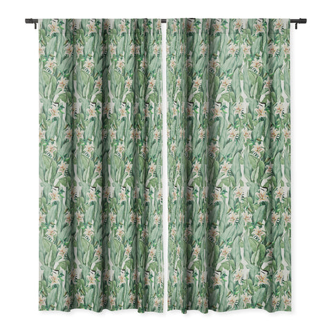 Gale Switzer Tropical state Blackout Window Curtain