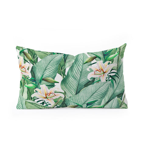 Gale Switzer Tropical state Oblong Throw Pillow