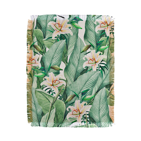 Gale Switzer Tropical state Throw Blanket