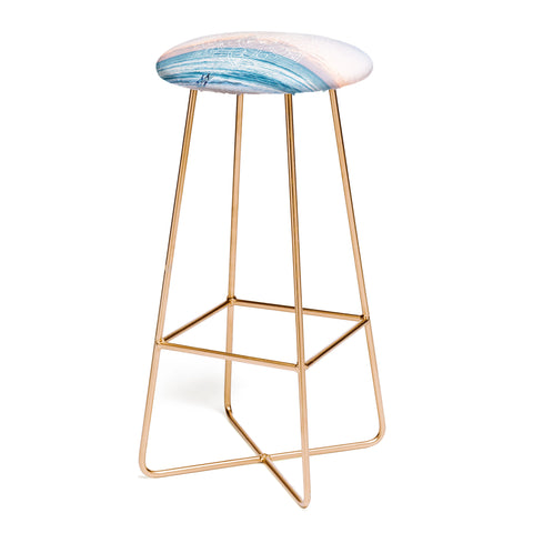Gale Switzer Twilight Surf Mandala Bar Stool