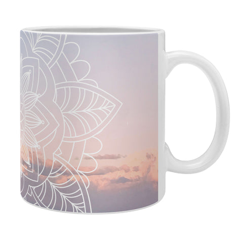 Gale Switzer Twilight Surf Mandala Coffee Mug
