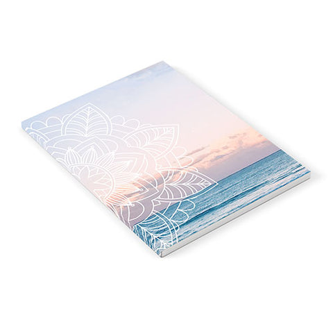 Gale Switzer Twilight Surf Mandala Notebook