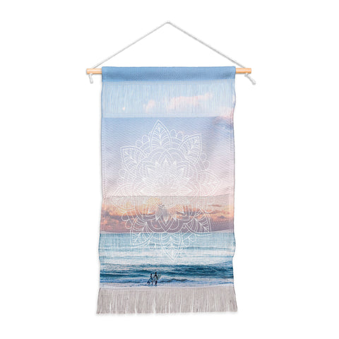 Gale Switzer Twilight Surf Mandala Wall Hanging Portrait