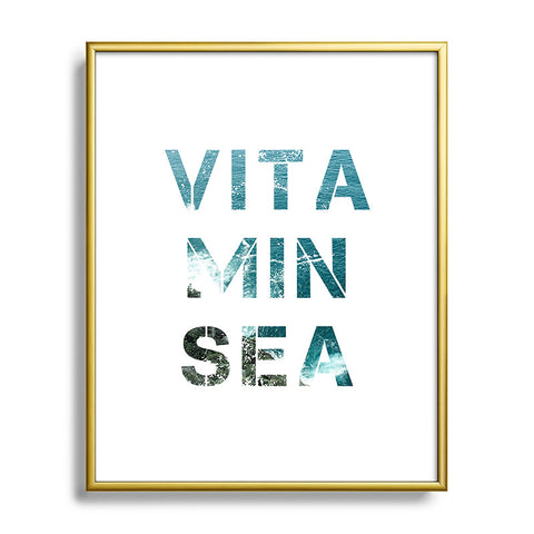 Gale Switzer Vitamin Sea Metal Framed Art Print