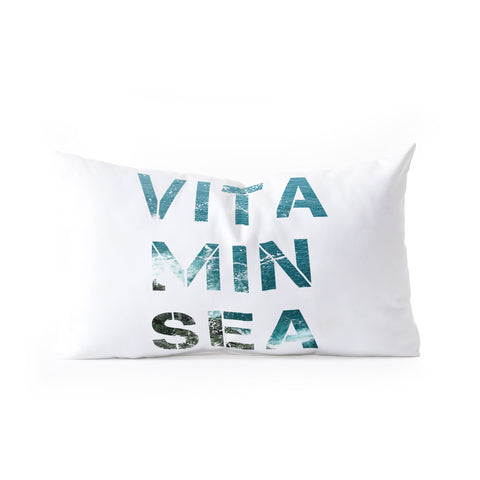 Gale Switzer Vitamin Sea Oblong Throw Pillow