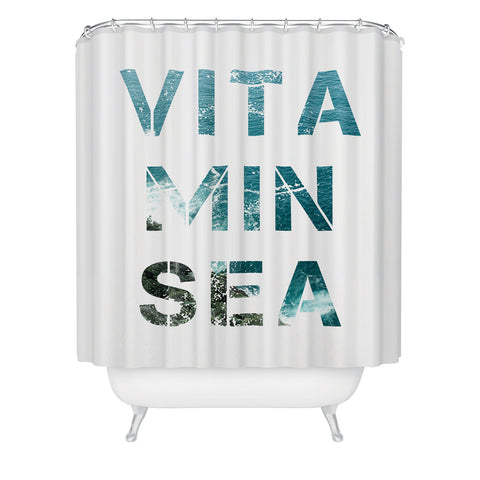 Gale Switzer Vitamin Sea Shower Curtain