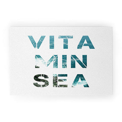 Gale Switzer Vitamin Sea Welcome Mat